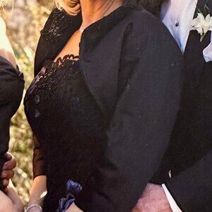 Gown and Bolero (vintage 1991) Dress 2 piece women size 8